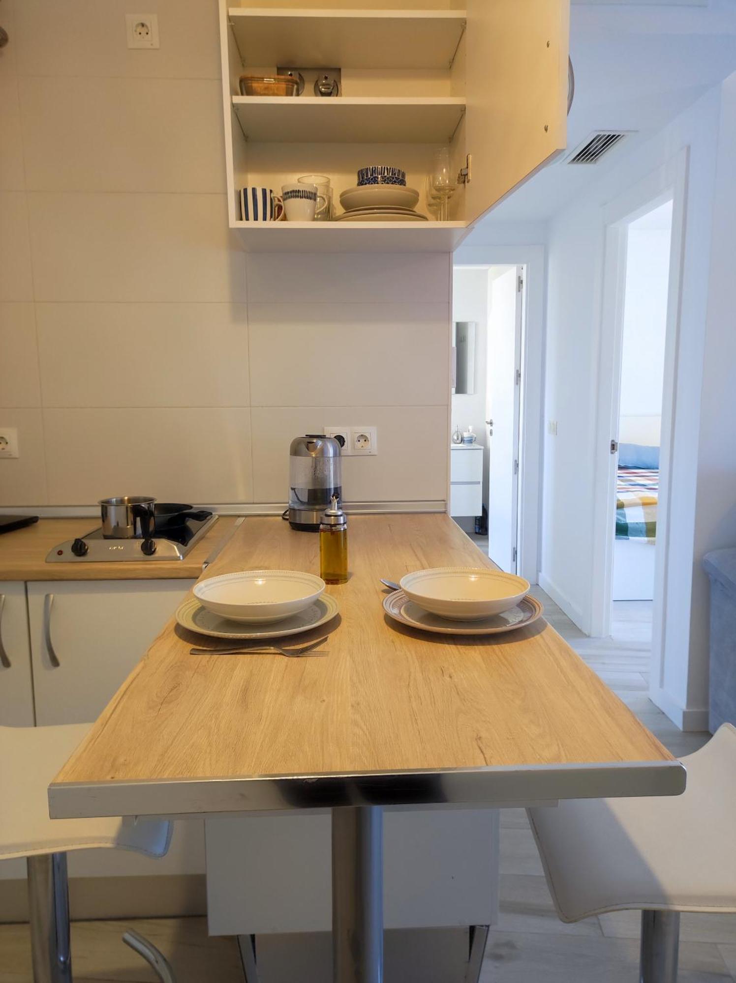 Bright Apartment In Малага Экстерьер фото